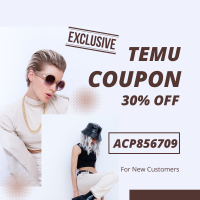 Exclusive Temu Coupon [acp856709] 30% Off For New Customers