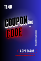 $100 Off Temu Coupon Code [acp856709] For New & Existing Users